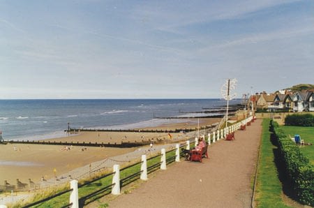 Sheringham Seafront Beach - The Tide is out