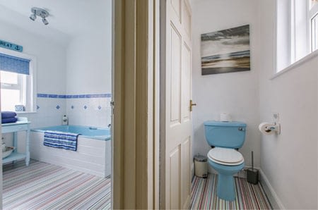 The Ensuite Bathroom of the Twin B&B Room